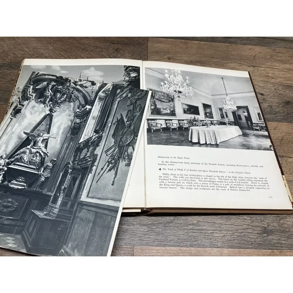 The Escorial and San Ildefonso by Juan Cortreras and Lopez‎ Ayala 1967 *read*